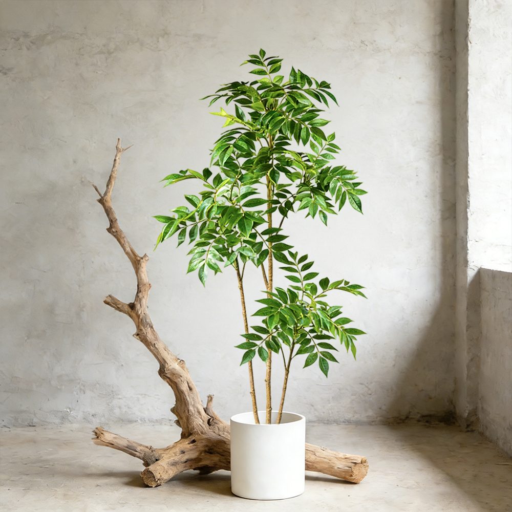Rubber Plant Ficus - Pohon Karet Buatan 76-140cm, Tanaman Beringin
