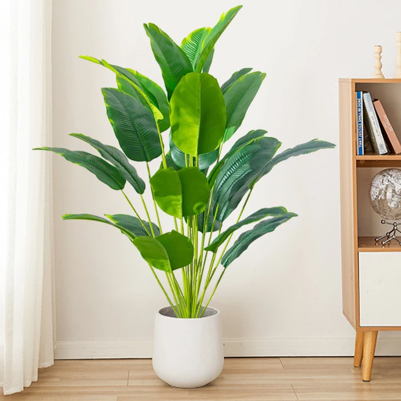 Fiddle Leaf Fig - 1 Buah Tanaman Buatan Pohon Palem
