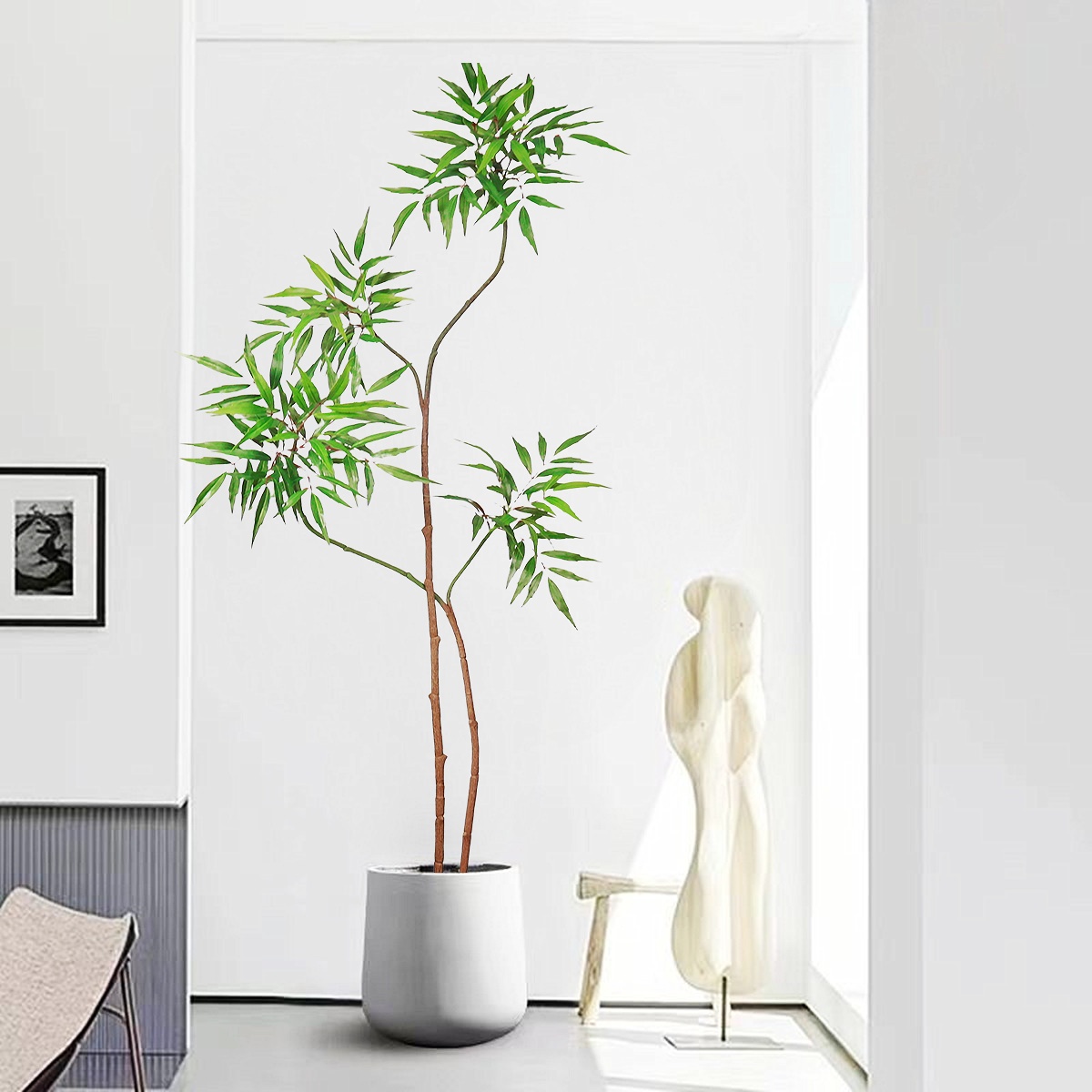 Tanaman palsu plastik dekorasi - Fiddle Leaf Fig ulasan dan harga