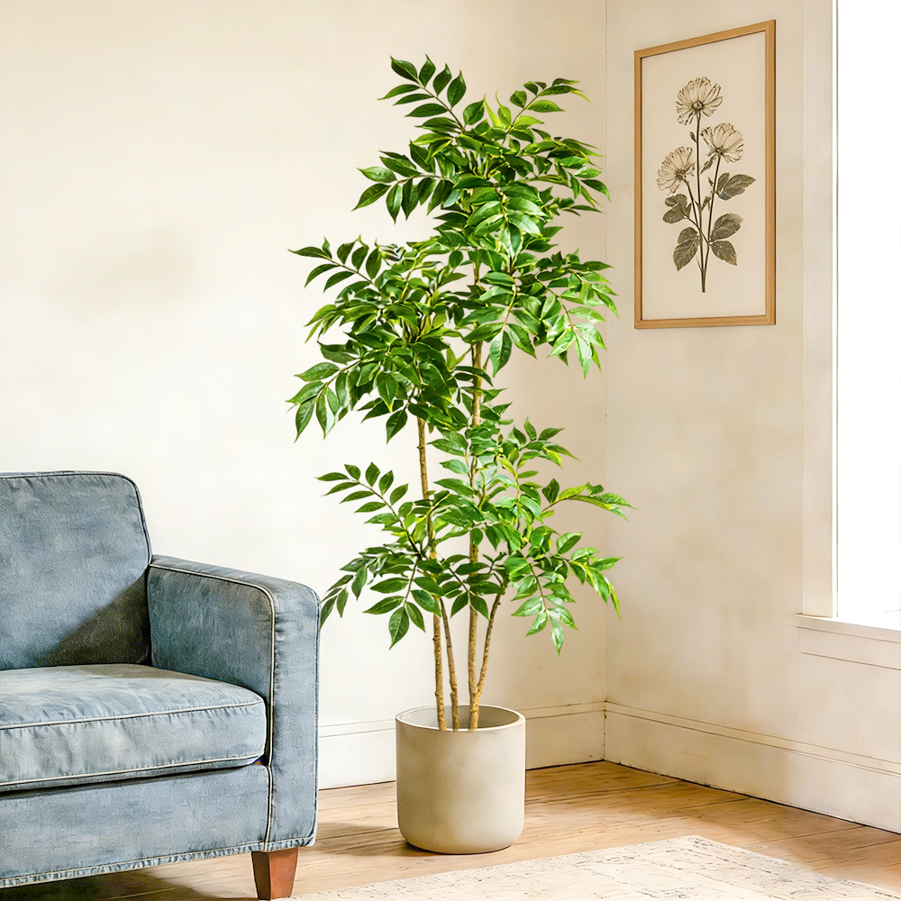 Pohon Karet Buatan 76-140cm, T - Rubber Plant Ficus ulasan dan harga