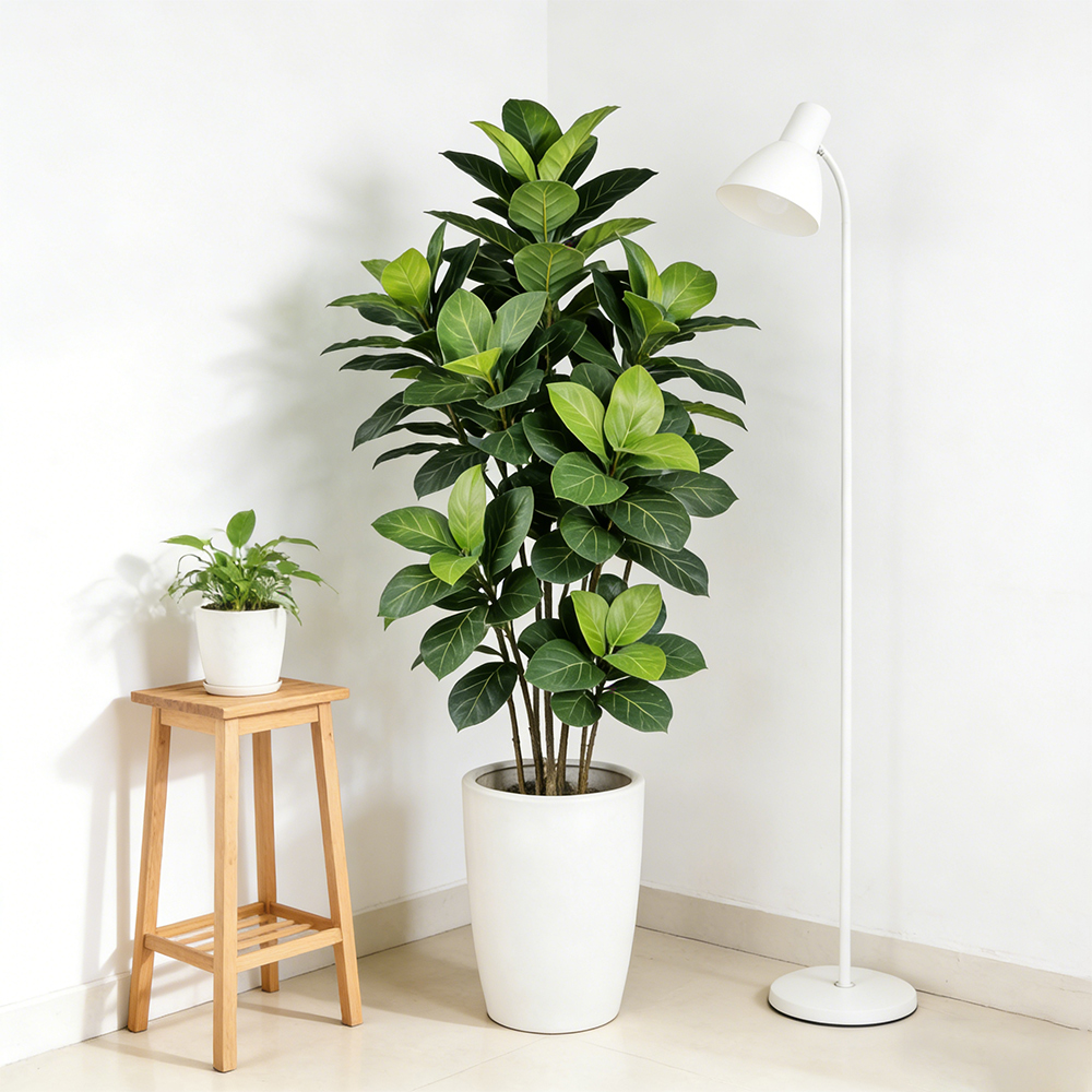 Tanaman Ficus Buatan 70-130cm, - Fiddle Leaf Fig ulasan dan harga
