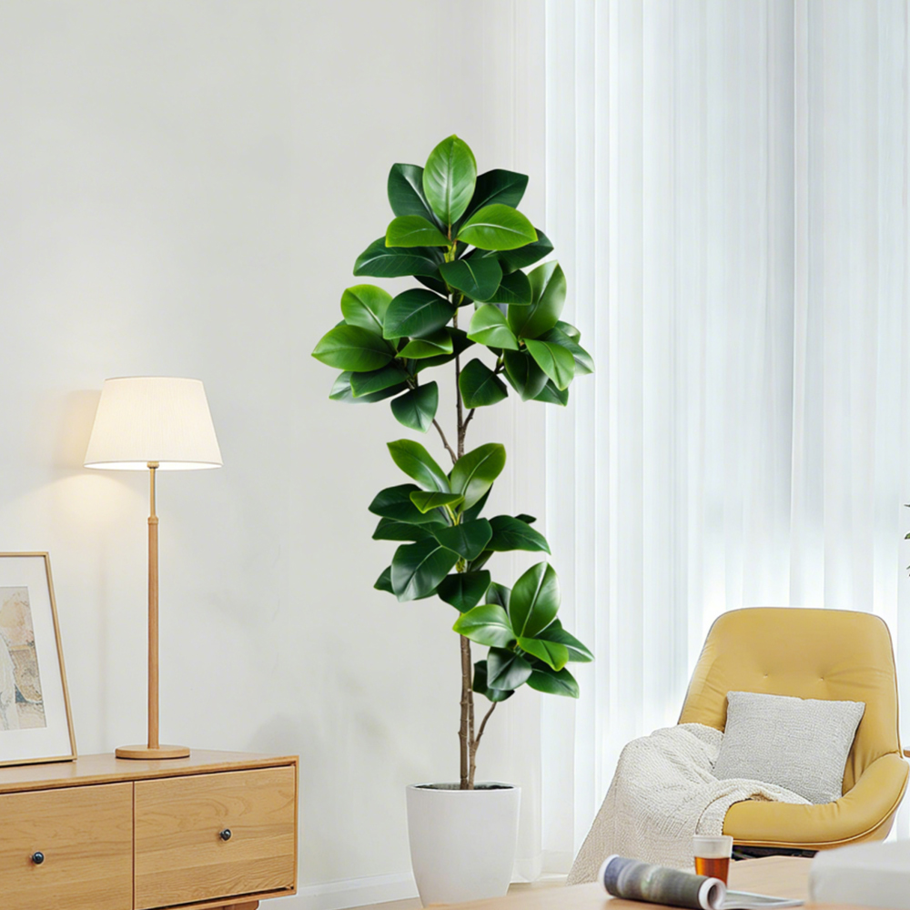 Pohon Karet Buatan 74-140cm, T - Rubber Plant Ficus ulasan dan harga