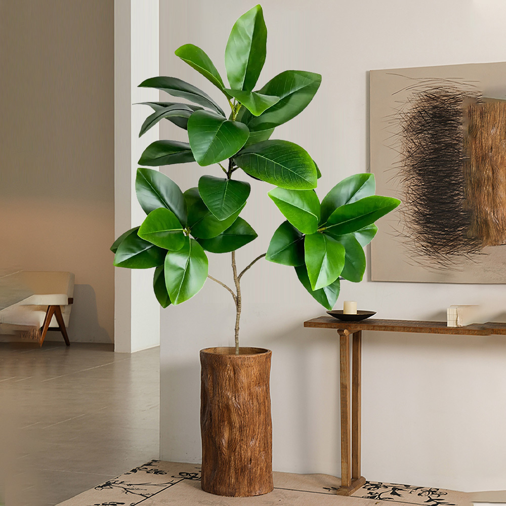 Pohon Karet Buatan 74-140cm, T - Rubber Plant Ficus ulasan dan harga