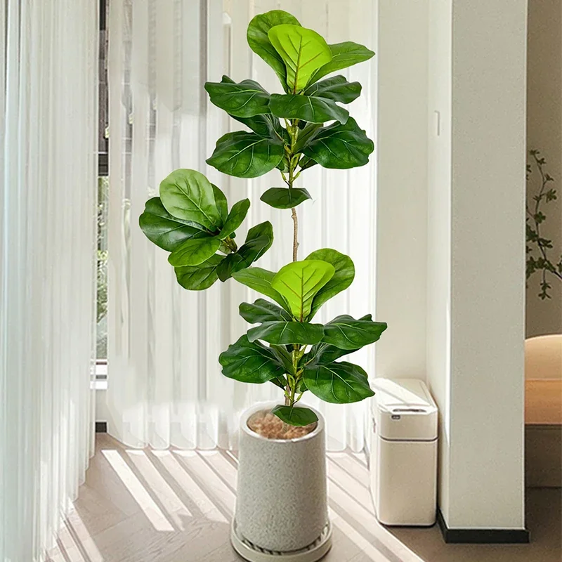 Pohon Ficus Buatan Besar 2-4.9 - Rubber Plant Ficus ulasan dan harga