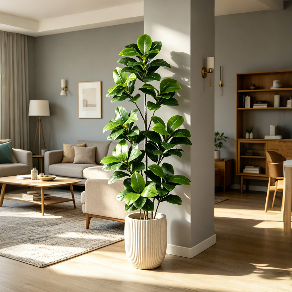 Pohon Beringin Buatan Besar 74 - Rubber Plant Ficus ulasan dan harga